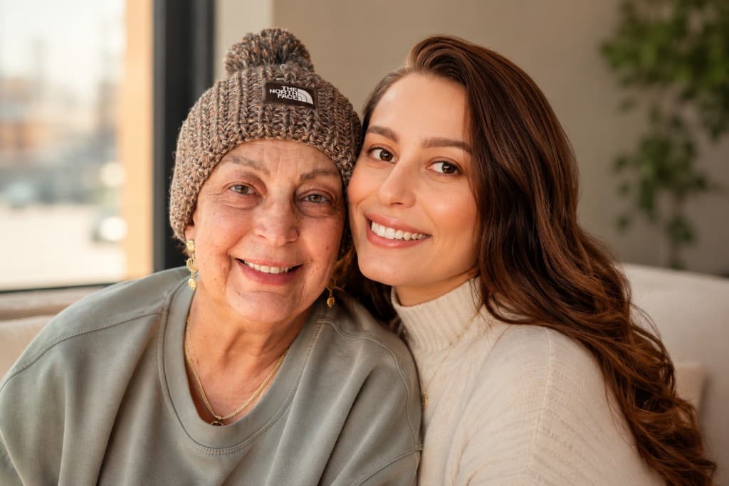 A warm portrait of family showing love, strength, and care